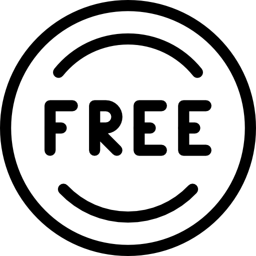 icon visualizing 'free'